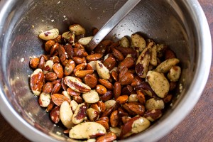 Oven roasted nuts