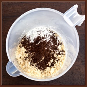 Dry ingredients for making cheesecake