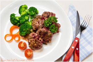 a plate with biff lindstroem and broccoli