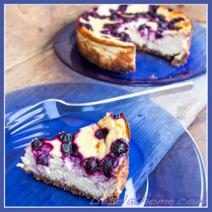 Until then - blueberry cheesecake