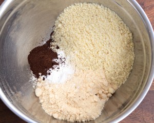 dry ingredients in a bowl