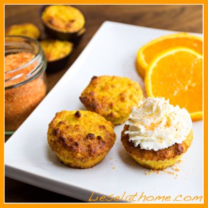 orange muffins - cupcake