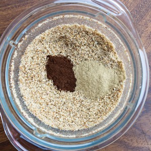 ground dry ingredients