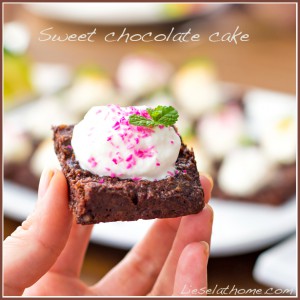 grain free sweet chocolate cake