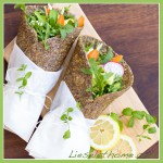 grain free wraps made with egg and flaxseed